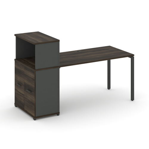 Стол офисный с опорным распашным шкафом Concept CN.SP-225 фото 3 Стол офисный с опорным распашным шкафом Concept CN.SP-225 фото 3