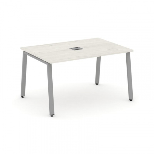 Style Project Стол переговорный SN-6A.SPRG-003 Дуб Табак/Металл Белый 1380*980*750 фото 3 Style Project Стол переговорный SN-6A.SPRG-003 Дуб Табак/Металл Белый 1380*980*750 фото 3