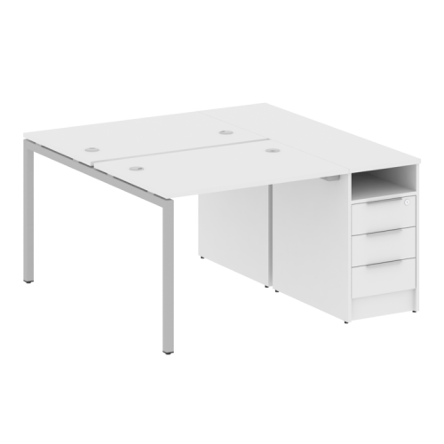 Бенч-система с тумбой на П-обр. м/к Metal System Quattro 40БП.РС-СТП-2.1 фото 4