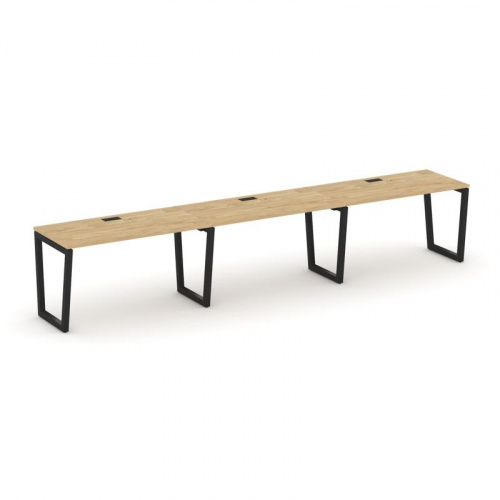 Style Project Рабочая станция 1 сторон. SN-5T2.ORS-044 Акация Лорка/Металл Антрацит/Заглушка Пластик Style Project Рабочая станция 1 сторон. SN-5T2.ORS-044 Акация Лорка/Металл Антрацит/Заглушка Пластик