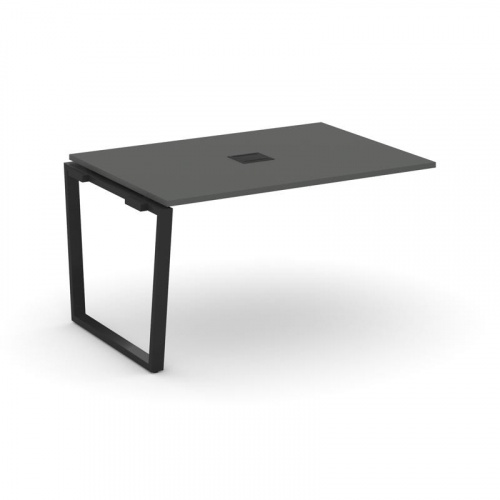 Style Project Проходной наб. элем. перег. стола SN-6T2.NSPRG-004 Акация Лорка/Металл Антрацит/Заглуш фото 4