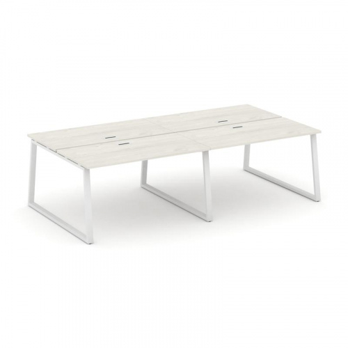 Style Project Рабочая станция 2-х сторон. SN-6T1.DRS-043 Акация Лорка/Металл Антрацит/Заглушка Пласт фото 13