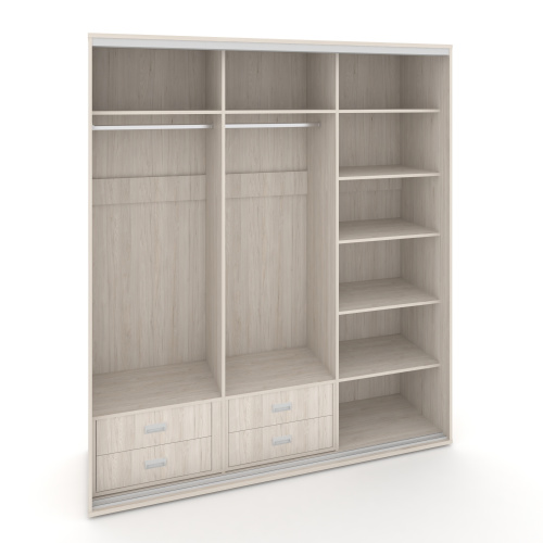 Корпус 3-х секционного шкафа высокого L=1769мм Maris SH.K3-2.1 K3 фото 2