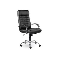 Кресло руководителя Орион (Хром) (Натуральная кожа)