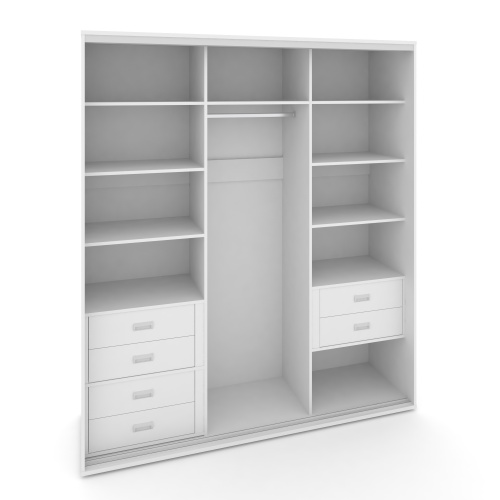 Корпус 3-х секционного шкафа высокого L=2519мм Maris SH.K3-7.1 K7 фото 4