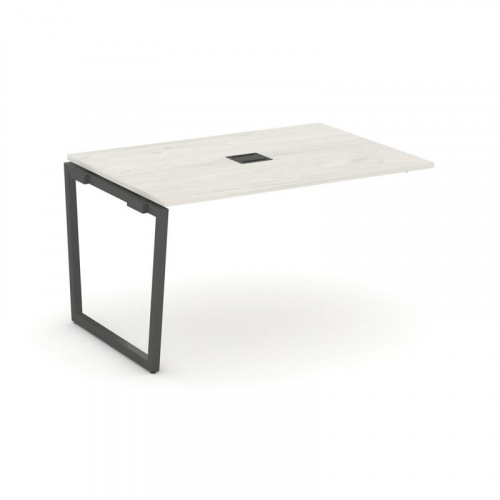 Style Project Проходной наб. элем. перег. стола SN-4T2.NSPRG-001 Акация Лорка/Металл Антрацит/Заглуш фото 24