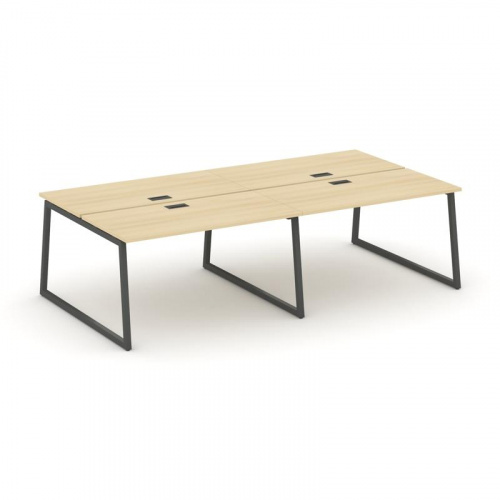 Style Project Рабочая станция 2-х сторон. SN-4T1.DRS-033 Акация Лорка/Металл Антрацит/Заглушка Пласт фото 28