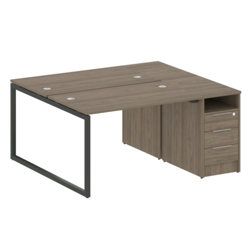 Бенч-система с тумбой на О-обр. м/к Metal System Quattro 40БО.РС-СТП-2.2 Бенч-система с тумбой на О-обр. м/к Metal System Quattro 40БО.РС-СТП-2.2