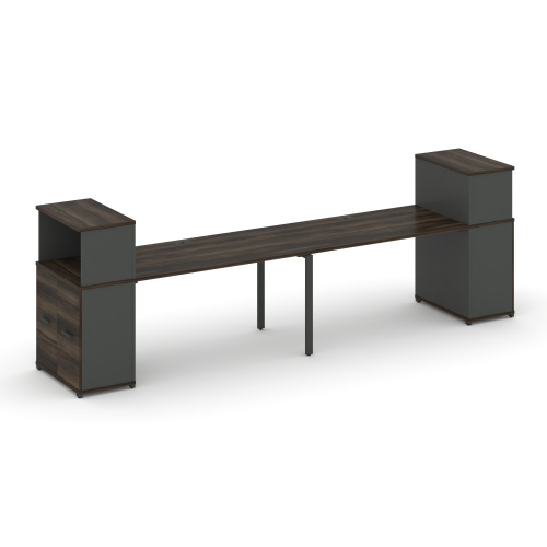 Бенч-система с опорными распашными шкафами Concept CN.ORS-227 фото 3 Бенч-система с опорными распашными шкафами Concept CN.ORS-227 фото 3