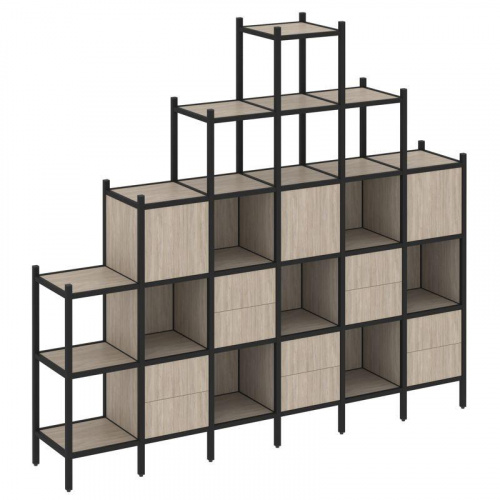 Стеллаж офисный прямой Loft VR.L-24 фото 3