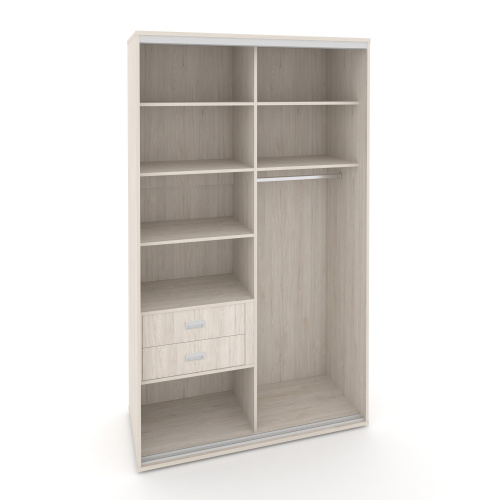 Корпус 2-х секционного шкафа высокого L=1300мм Maris SH.K2-3.1 K6 фото 5