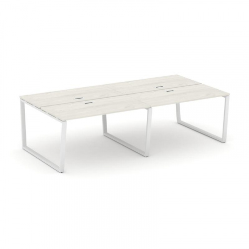 Style Project Рабочая станция 2-х сторон. SN-6T2.DRS-054 Акация Лорка/Металл Антрацит/Заглушка Пласт фото 13