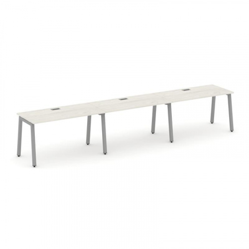 Style Project Рабочая станция 1 сторон. SN-5A.ORS-044 Дуб Наварра/Металл Белый 4740*700*750 фото 10