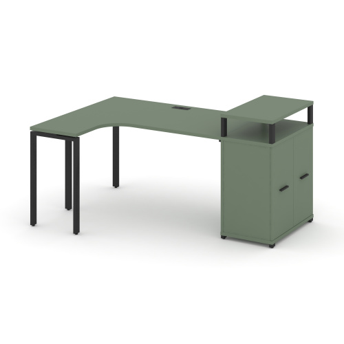 Стол эргономичный с опорным распашным шкафом Concept CN.SA-211(L) фото 2 Стол эргономичный с опорным распашным шкафом Concept CN.SA-211(L) фото 2