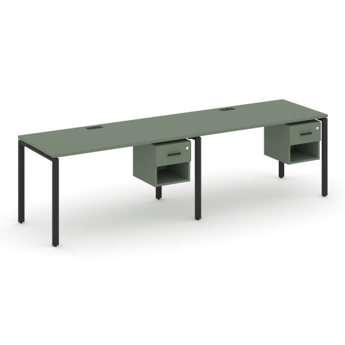 Бенч-система на 2 места с подвесными тумбами Concept CN.ORS-120 Бенч-система на 2 места с подвесными тумбами Concept CN.ORS-120