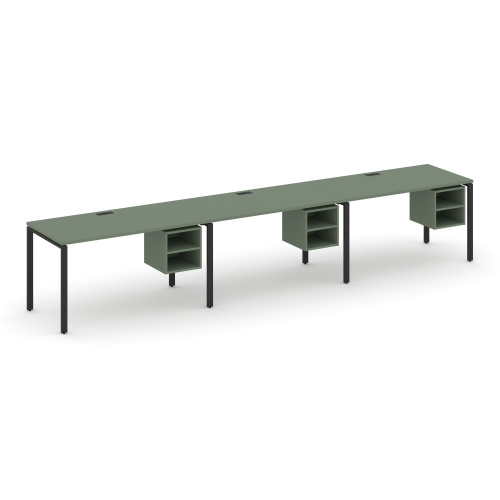 Бенч-система на 3 места с подвесными тумбами Concept CN.ORS-127 Бенч-система на 3 места с подвесными тумбами Concept CN.ORS-127