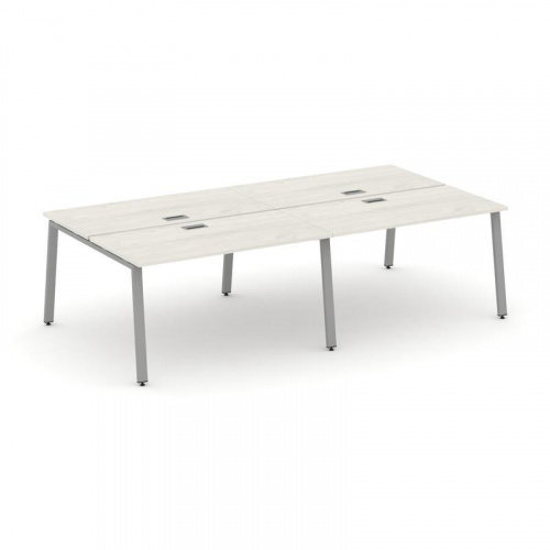 Style Project Рабочая станция 2-х сторон. SN-6A.DRS-044 Дуб Наварра/Металл Белый 3160*1432*750 фото 9