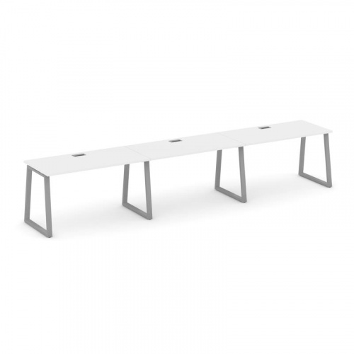 Style Project Рабочая станция 1 сторон. SN-6T1.ORS-042 Акация Лорка/Металл Антрацит/Заглушка Пластик фото 16