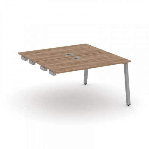 Style Project Стол-приставка к опор. элем. SN-5A.DPRS-003 Дуб Табак/Металл Белый 1380*1232*750 фото 2 Style Project Стол-приставка к опор. элем. SN-5A.DPRS-003 Дуб Табак/Металл Белый 1380*1232*750 фото 2