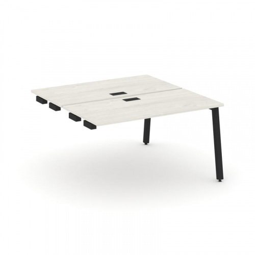 Style Project Стол-приставка к опор. элем. SN-5A.DPRS-003 Дуб Табак/Металл Белый 1380*1232*750 Style Project Стол-приставка к опор. элем. SN-5A.DPRS-003 Дуб Табак/Металл Белый 1380*1232*750