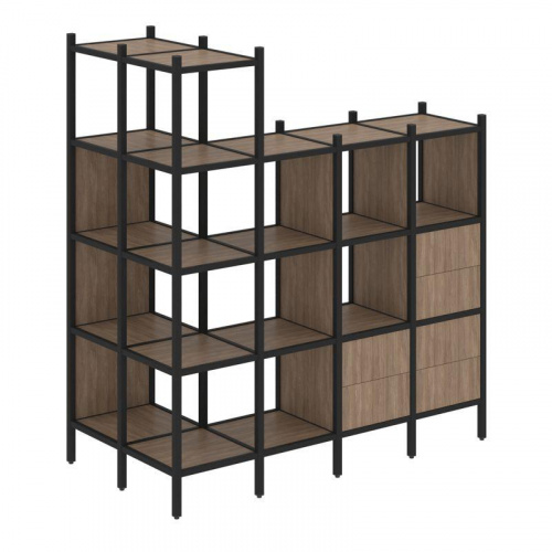 Стеллаж офисный угловой Loft VR.L-57 фото 10 Стеллаж офисный угловой Loft VR.L-57 фото 10