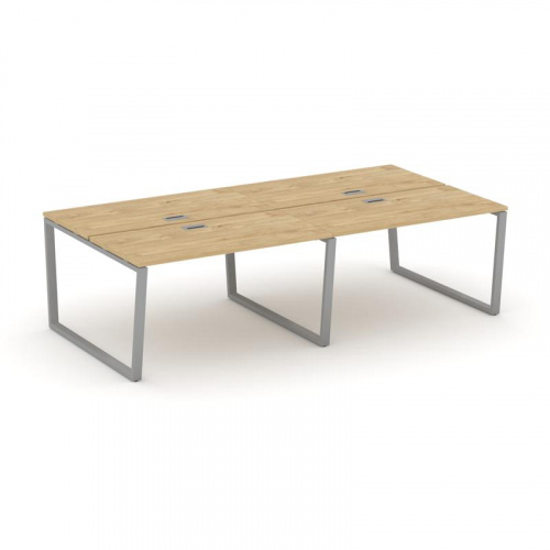 Style Project Рабочая станция 2-х сторон. SN-6T2.DRS-054 Акация Лорка/Металл Антрацит/Заглушка Пласт фото 2