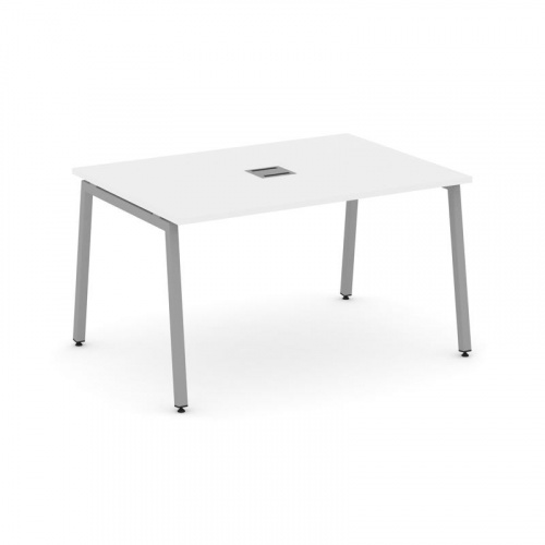 Style Project Стол переговорный SN-4A.SPRG-002 Тиквуд Светлый/Металл Белый 1180*980*750 фото 10