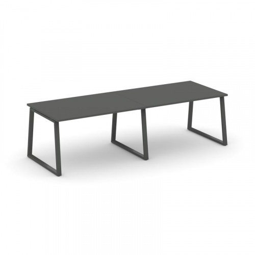 Style Project Стол переговорный SN-6T1.SPRG-011.3 Акация Лорка/Металл Антрацит 1960*980*750 фото 27