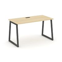 Style Project Стол письменный SN-4T1.SP-011 Акация Лорка/Металл Антрацит/Заглушка Пластик Черный 980