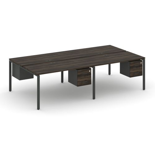 Бенч-система на 4 места с подвесными тумбами Concept CN.DRS-135 фото 3 Бенч-система на 4 места с подвесными тумбами Concept CN.DRS-135 фото 3