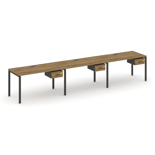 Бенч-система на 3 места с подвесными тумбами Concept CN.ORS-131