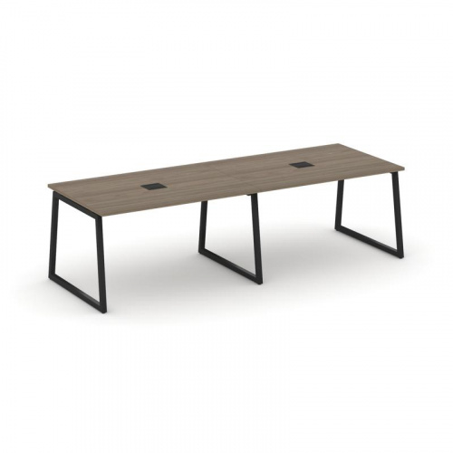 Style Project Стол переговорный SN-4T1.SPRG-012 Акация Лорка/Металл Антрацит/Заглушка Металл Антраци фото 7 Style Project Стол переговорный SN-4T1.SPRG-012 Акация Лорка/Металл Антрацит/Заглушка Металл Антраци фото 7