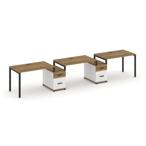 Бенч-система на 3 места с 2 опорными тумбами Concept CN.ORS-330 фото 7