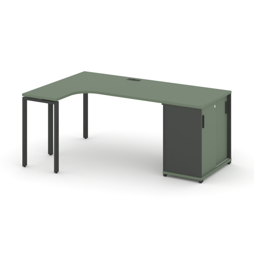 Стол эргономичный с опорным шкафом-купе Concept CN.SA-217(L) Стол эргономичный с опорным шкафом-купе Concept CN.SA-217(L)
