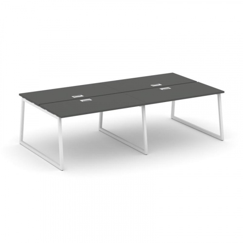 Style Project Рабочая станция 2-х сторон. SN-4T1.DRS-033 Акация Лорка/Металл Антрацит/Заглушка Пласт фото 24