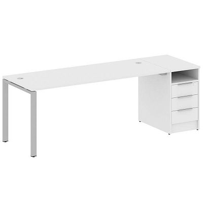 Бенч-система с тумбой на П-обр. м/к Metal System БП.РС-СТП-1.5