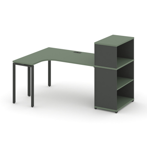Стол эргономичный с опорным стеллажом Concept CN.SA-206(L) Стол эргономичный с опорным стеллажом Concept CN.SA-206(L)
