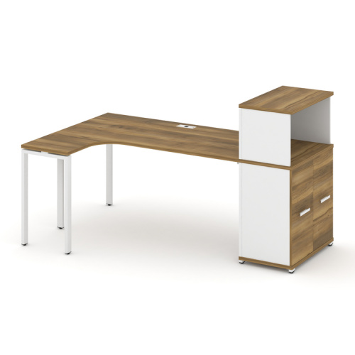 Стол эргономичный с опорным распашным шкафом Concept CN.SA-214(L) Стол эргономичный с опорным распашным шкафом Concept CN.SA-214(L)