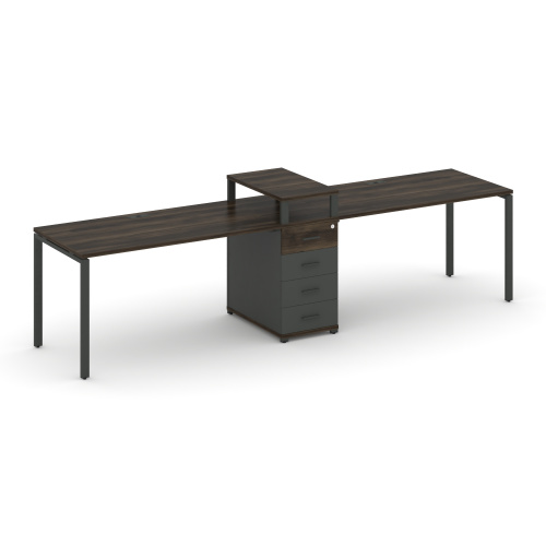 Бенч-система на 2 места с 1 опорной тумбой Concept CN.ORS-417 фото 3 Бенч-система на 2 места с 1 опорной тумбой Concept CN.ORS-417 фото 3