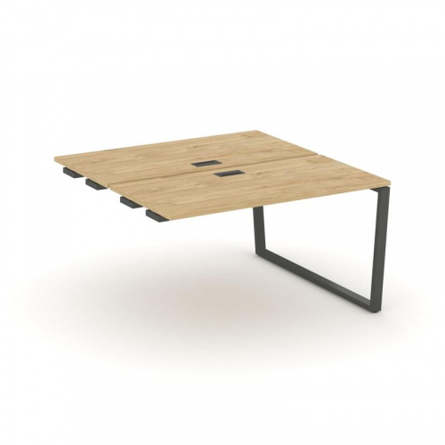 Style Project Стол-приставка к опор. элем. SN-6T2.DPRS-022 Акация Лорка/Металл Антрацит/Заглушка Пла фото 22