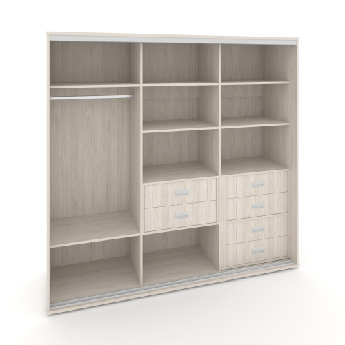 Корпус 3-х секционного шкафа низкого L=2219мм Maris SH.K3-5.2 K3 фото 5