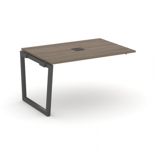 Style Project Проходной наб. элем. перег. стола SN-5T2.NSPRG-001 Акация Лорка/Металл Антрацит/Заглуш фото 25