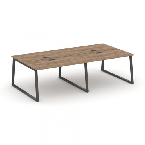 Style Project Рабочая станция 2-х сторон. SN-6T1.DRS-043 Акация Лорка/Металл Антрацит/Заглушка Пласт фото 23