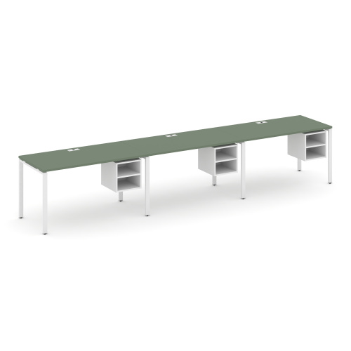 Бенч-система на 3 места с подвесными тумбами Concept CN.ORS-126 фото 5