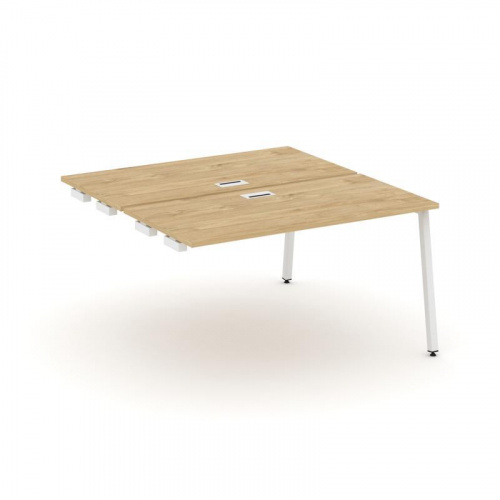 Style Project Стол-приставка к опор. элем. SN-4A.DPRS-024 Белый/Металл Антрацит 1580*1632*750 фото 26