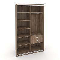 Корпус 2-х секционного шкафа высокого L=1200мм Maris SH.K2-2.1 K3