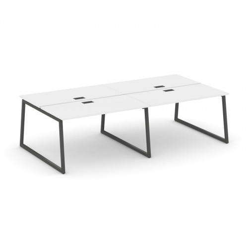 Style Project Рабочая станция 2-х сторон. SN-4T1.DRS-033 Акация Лорка/Металл Антрацит/Заглушка Пласт фото 13