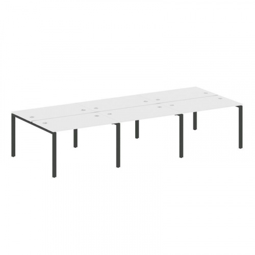 Бенч-система на 6 мест на П-обр. м/к Metal System БП.СМ-6.2 фото 4 Бенч-система на 6 мест на П-обр. м/к Metal System БП.СМ-6.2 фото 4