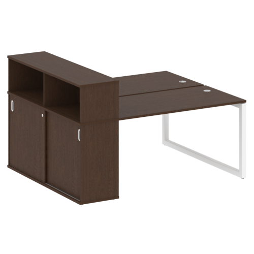 Бенч-система с шкафом-купе на О-обр. м/к Metal System Quattro 50БО.РС-СШК-2.3 фото 10