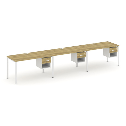 Бенч-система на 3 места с подвесными тумбами Concept CN.ORS-139 фото 11